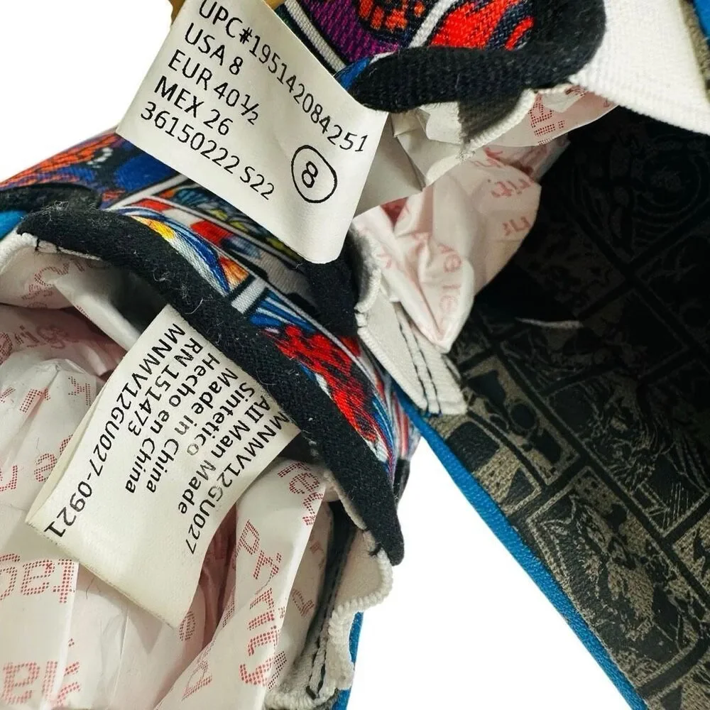 Marvel Super Hero Ground Up Slip-On Shoes Men’s Size 8